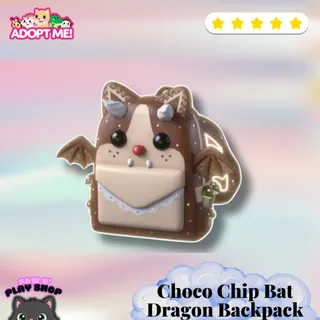 Chocolate Chip Bat Dragon Backpack