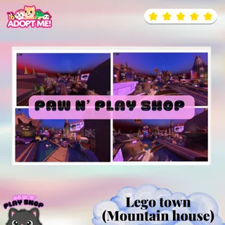 ADOPT ME HOUSE! LEGO TOWN