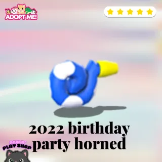 2022 birthday party horned
