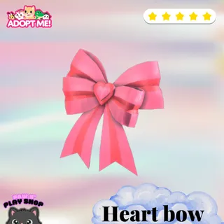 Heart bow