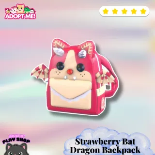 STRAWBERRY BAT DRAGON BACKPACK