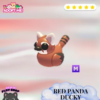 MEGA RED PANDA DUCKY