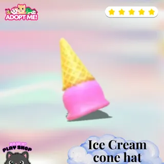 Ice cream cone hat