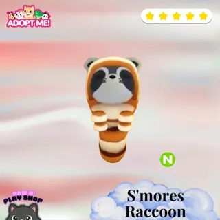 Neon S'mores Raccoon
