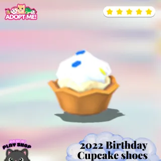 2022 birthday cupcakes shoes
