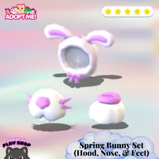 Adopt me! Spring bunny set 