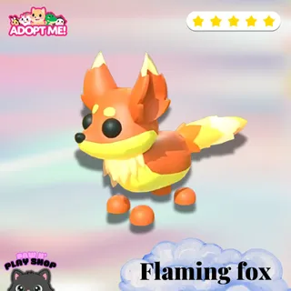Adopt me! Flaming fox