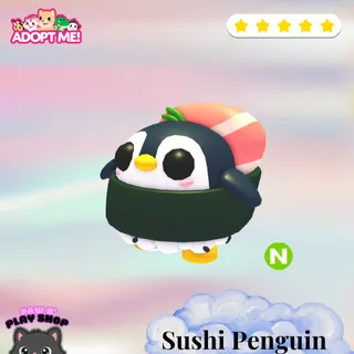 NEON SUSHI PENGUIN