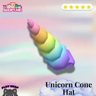 unicorn cone hat