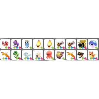 17x n legendary + 1x nfr flaming fox BUNDLE