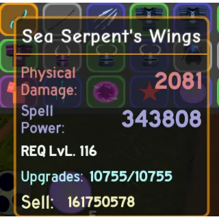 Sea Serpent Wings