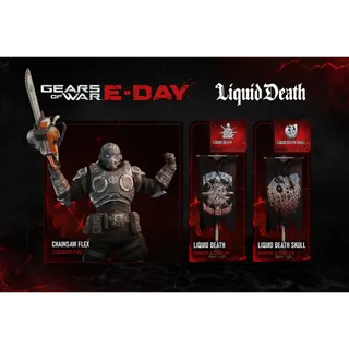 Gears of WAR E-Day Liquid DEATH Chainsaw Flex SKIN DLC Steam