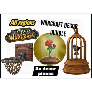 World of Warcraft - x3 Housing items 