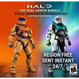 Halo: Campaign Evolved Fanta Fantastic Spartan Armor & Shadowfrost Unidays Bundle