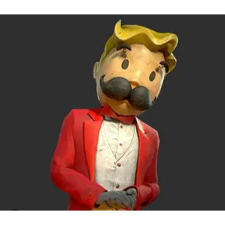 Fallout 76 Pringles in-game Mr. Vault Boy Outfit I and Mr. Vault Boy Mascot Head skin - Xbox/PSN/PC/Steam region free