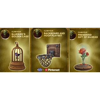 World of Warcraft x Printerest London Full Decor Bundle ANY REGION - GLOBAL WOW