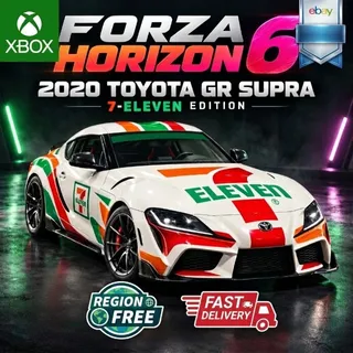 Forza Horizon 6 2020 Toyota GR Supra 7-Eleven LIVERY - Xbox Instant Global