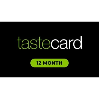 12 Month taste Card membership RRP £79.99