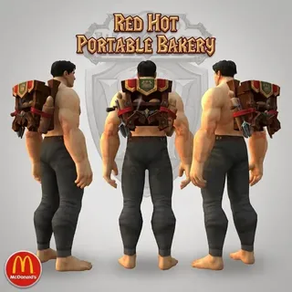 World of Warcraft x McDonalds - Red Hot Portable Bakery Instant