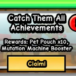 “Catch Them All” Quest ✅