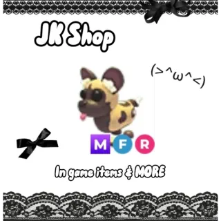 MFR african wild dog adopt me