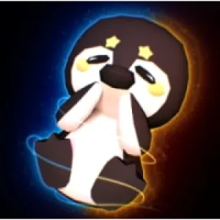 Baby star penguin