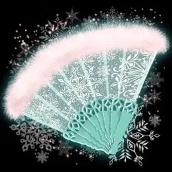 Fluttery frozen fan