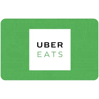 $25.00 Uber Eats Gift Card