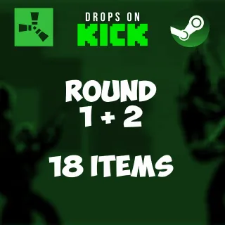Rust Kick Drops - Round 1 + 2 - 18 Items/Skins Ready