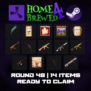 Rust Twitch Drops - Round 48 - 14 Items/Skins