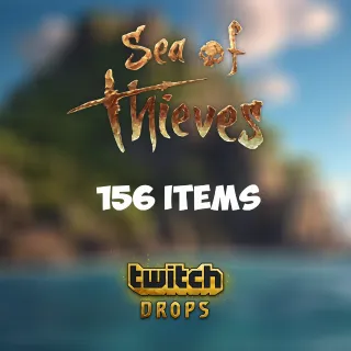 Sea of Thieves - 156 ITEMS Twitch Drops - EWS/EWR/Taiwan/RSD