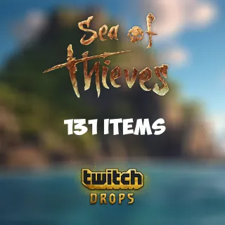 Sea of Thieves - 131 ITEMS Twitch Drops - Obsidian Rug/Phoenix/EWR
