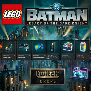 Lego Batman: Legacy of Dark Knight | 6 Items Twitch Drops