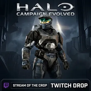 Halo Campaign Evolved Twitch Drops - Stream of the Crop Skin ( Not a code )