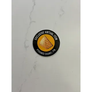 Pyramid Enamel Pin | Toy code [⚡ INSTANT DELIVERY ⚡]
