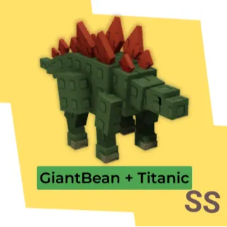 Titanic GiantBean Stegosaurus