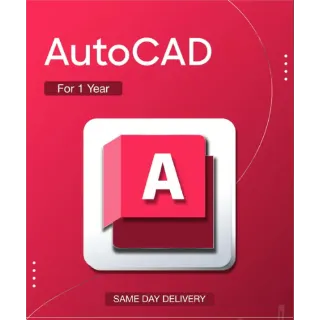 Autocad 2026 (PC & Mac) (3 Devices, 1 Year) - GLOBAL - Instant Delivery 