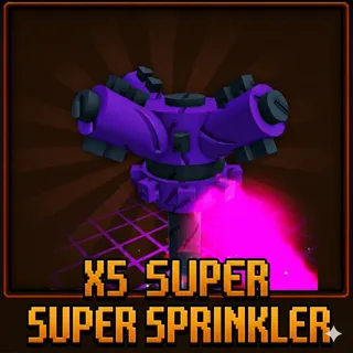 X5 Super Sprinkler - Grow A Garden 2