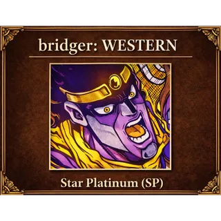 STAR PLATINIUM BRIDGER WESTERN