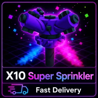 x10 Super Sprinkler | Fast Delivery | Grow a Garden