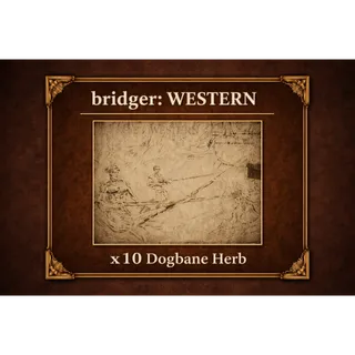 x10 Dogbane Herb - Bridger: Western