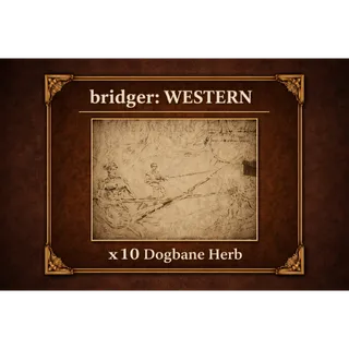 x10 Dogbane Herb - Bridger: Western