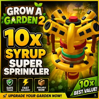10x Syrup Super Sprinkler