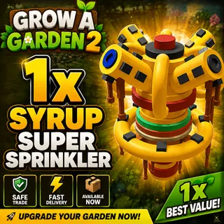 Syrup Super Sprinkler