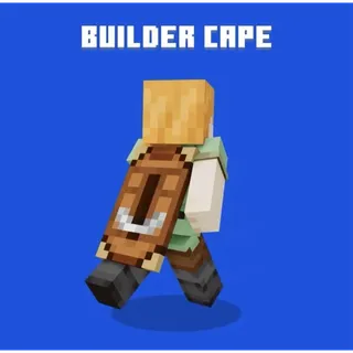 MINECRAFT BUILDER CAPE