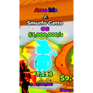 Break a Lucky block smurffo gato 10x