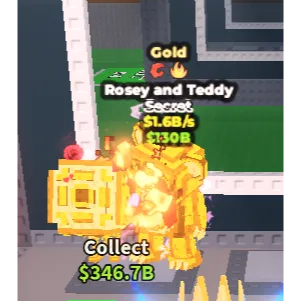 Gold Rosey And Teddy 1.6b/s Cheapest