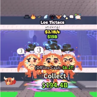Los Tictacs 2.1B/s Rare