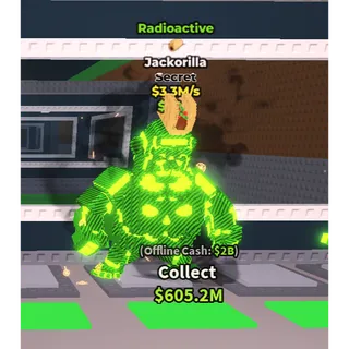 Radioactive Jackorilla 3.3m/s