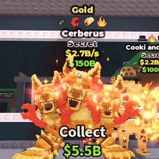 [2.7B/S] Gold Cerberus